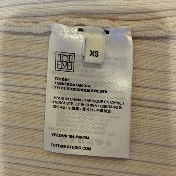 TOTEME Ribbed Cardigan - Picture 4 of 7